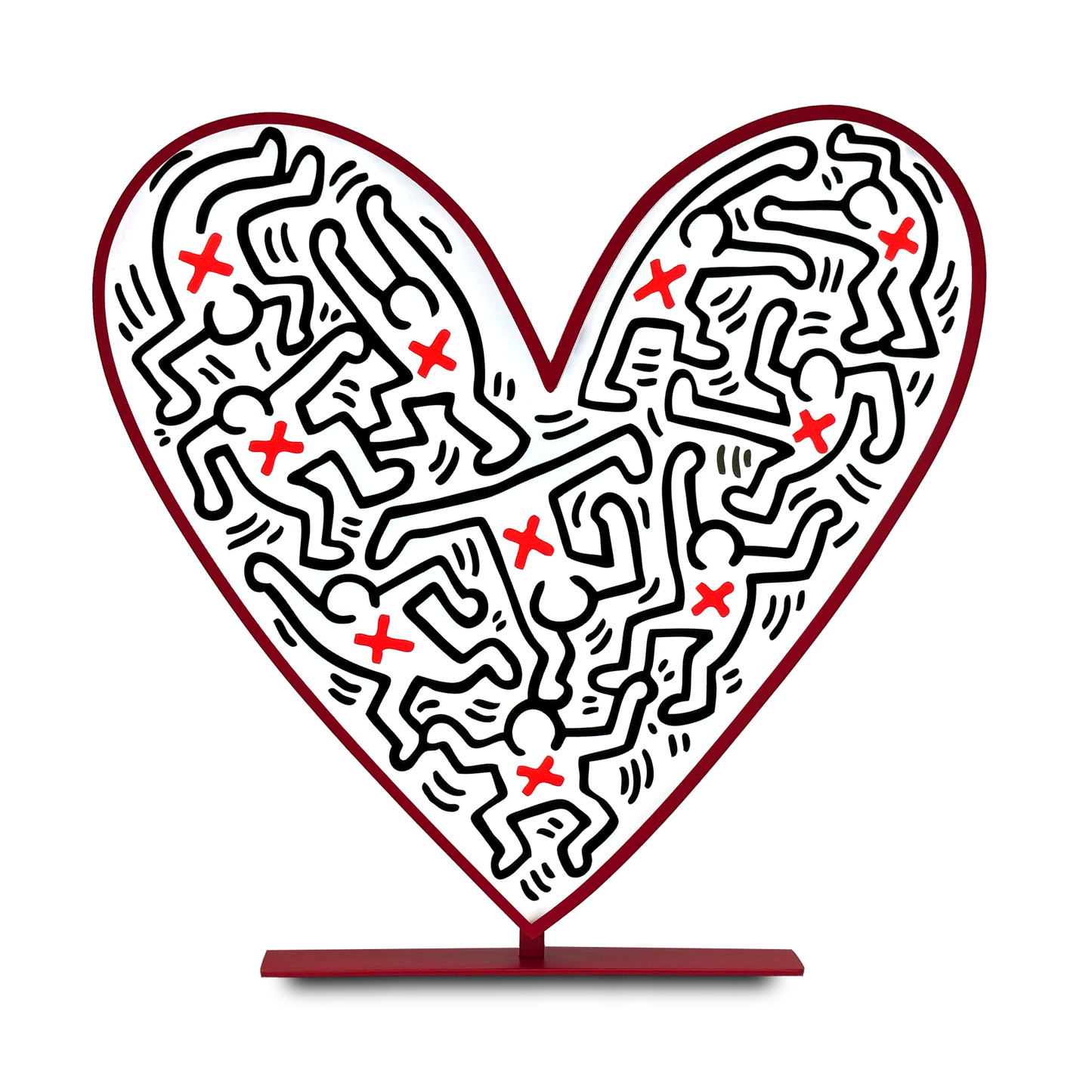 Yellowpop Keith Haring PopBox Heart