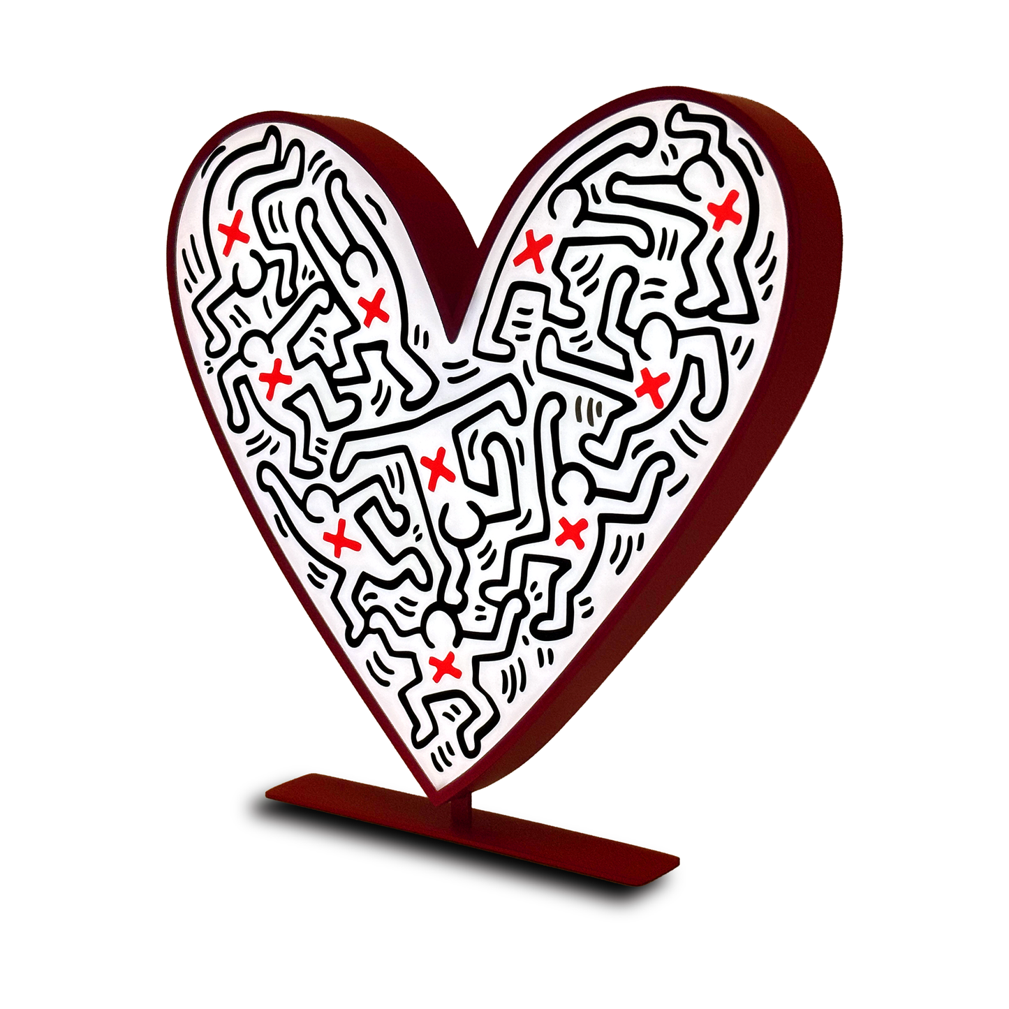 Yellowpop Keith Haring PopBox Heart