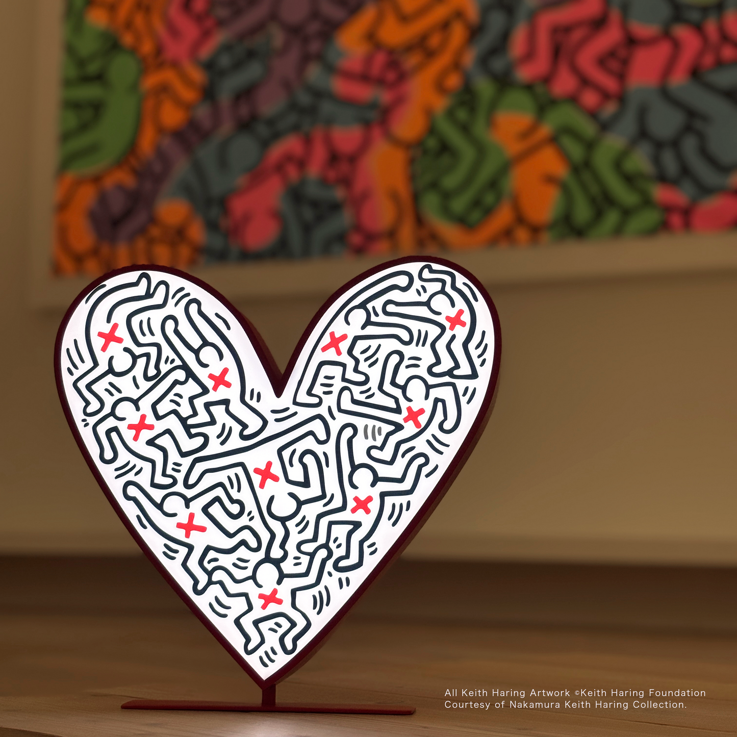 Yellowpop Keith Haring PopBox Heart