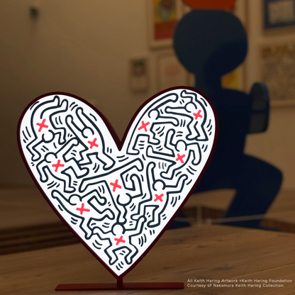 Yellowpop Keith Haring PopBox Heart