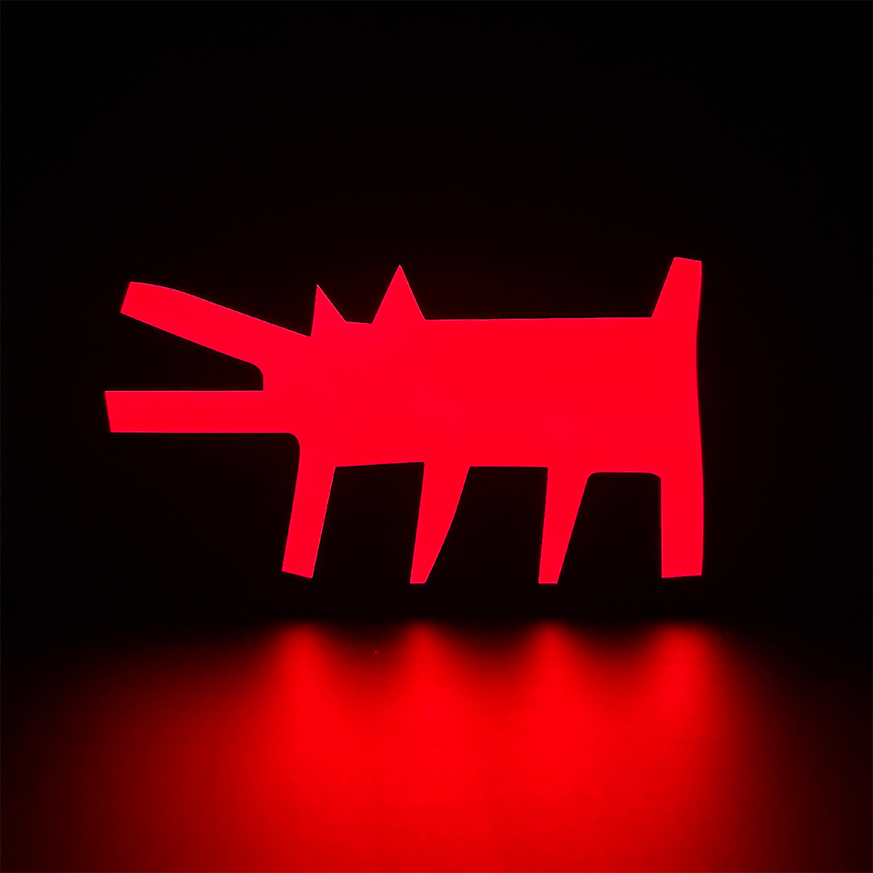 Yellowpop Keith Haring PopBox Barking Dog