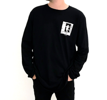 Load image into gallery viewer, National Coming Out Day Keith Haring Long Sleeve Tshirt BLACK