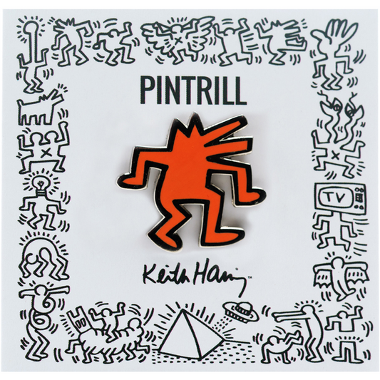 PINTRILL Keith Haring #2 Pin Dancing Dog