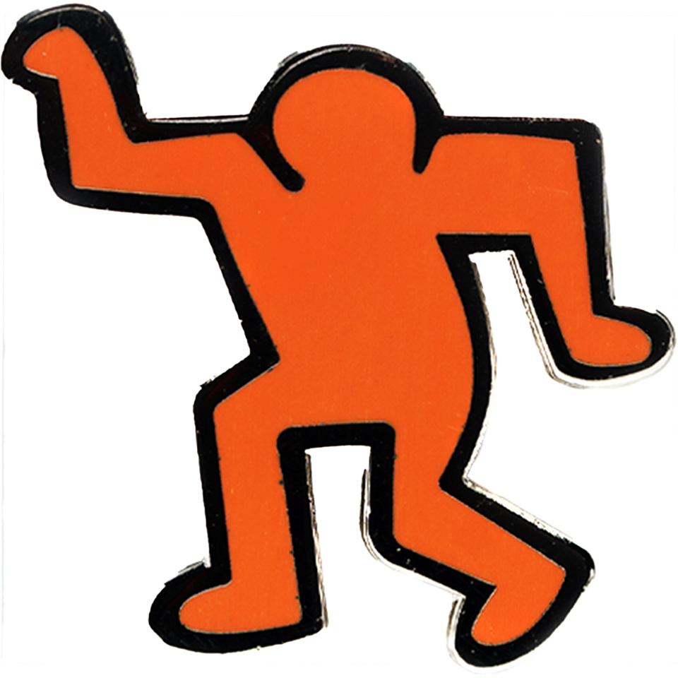 PINTRILL Keith Haring #2 Pin Dancing Man