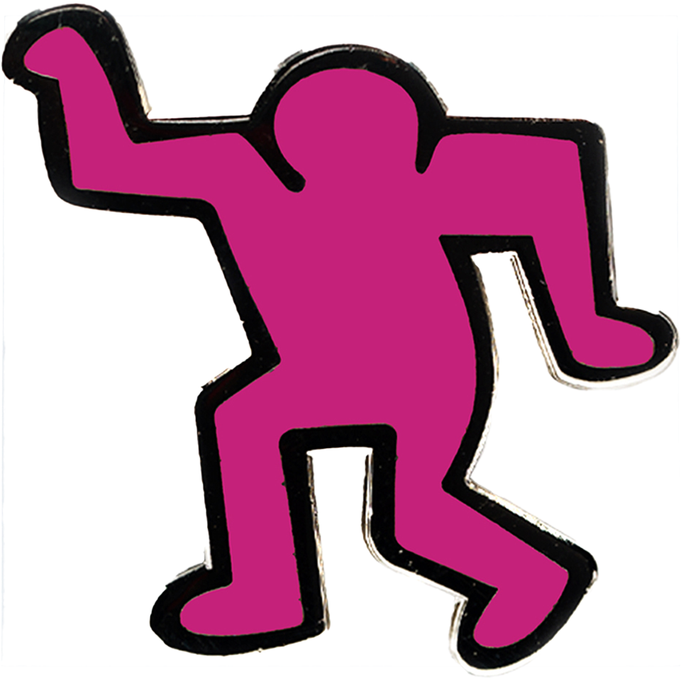 PINTRILL Keith Haring #2 Pin Dancing Man