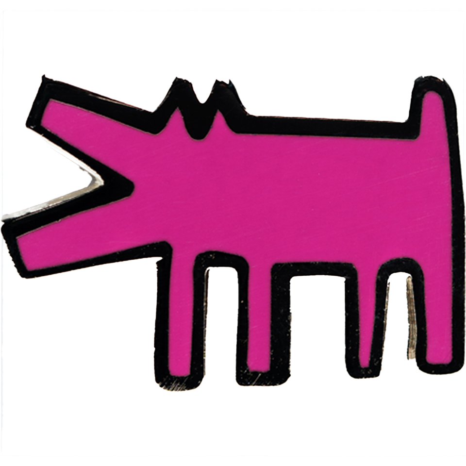 PINTRILL Keith Haring #3 Pin Barking Dog