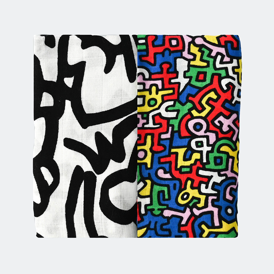 Etta Loves x Keith Haring 平纹细布