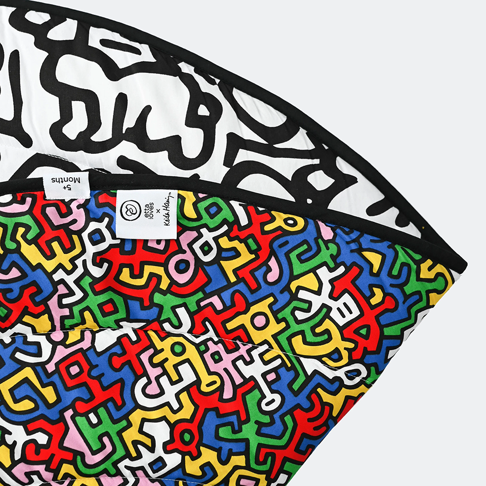Etta Loves × Keith Haring キース・ヘリング Baby Playmat Etta Loves × Keith Haring キース・ヘリング Baby Playmat