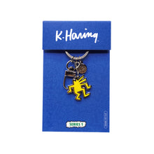 将图片加载到图库查看器，Keith Haring Keychains #3