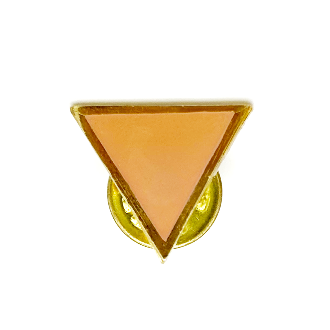 Pink Triangle Pin – Nakamura Keith Haring Collection