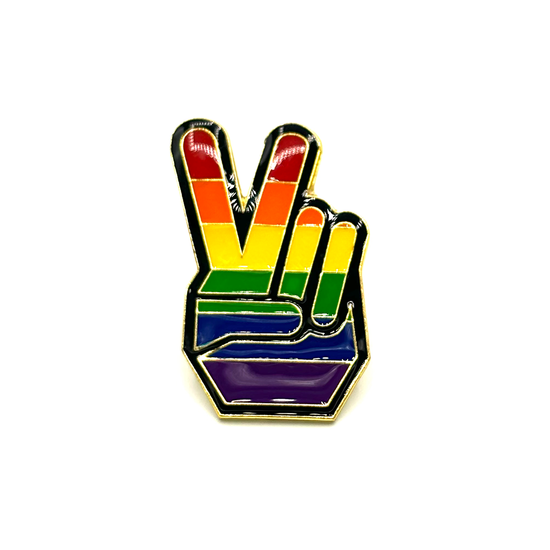 rainbow pin