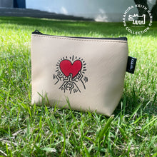 Load image into gallery viewer, Rainbow Works Keith Haring POUCH B (Holding Heart) KH-KH2214