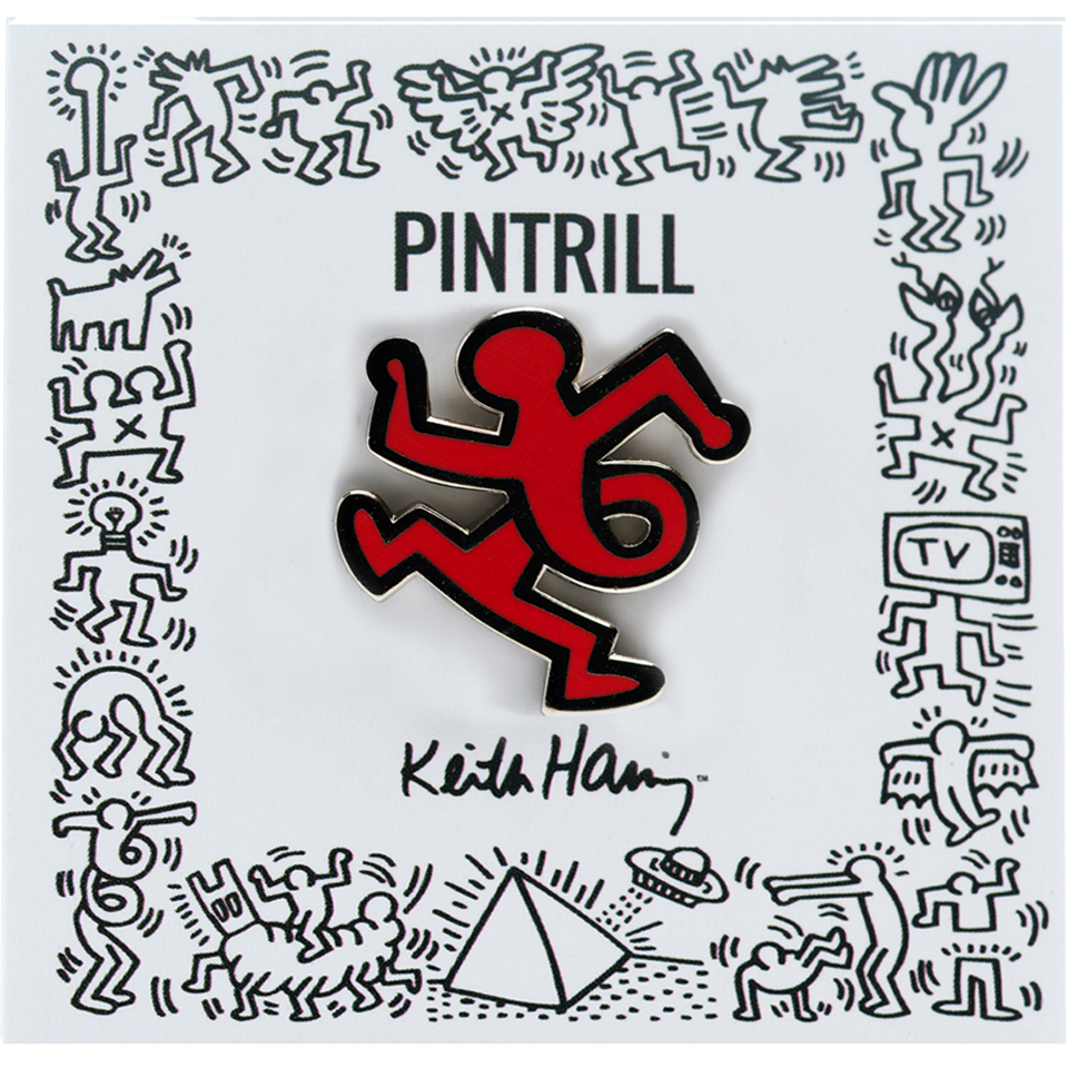 Keith Haring #2 Pin