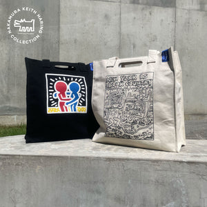 Rainbow Works Keith Haring TOTE BAG with pocket