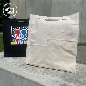 Rainbow Works Keith Haring TOTE BAG with pocket KH2209 / KH2210