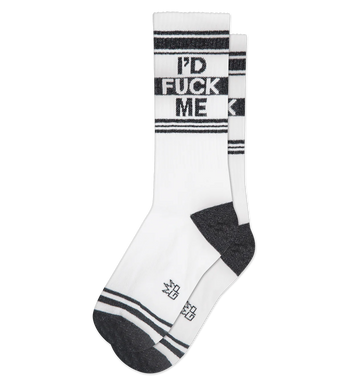 GUMBALL POODLE Gum Socks I'D FUCK ME-Black 119035-GCIFMB