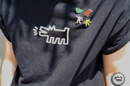 PINTRILL Keith Haring #3 Pin Barking Dog