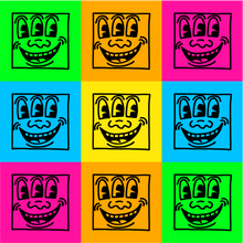 Load image into gallery viewer, Keith Haring Sticker sheet S