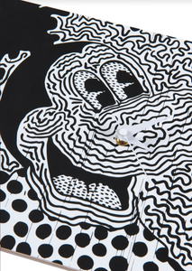 米老鼠 x Keith Haring 挂钟