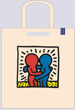 将图片加载到图库查看器，Rainbow Works Keith Haring TOTE BAG with pocket
