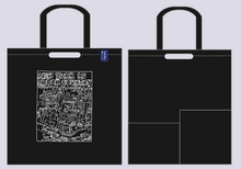 画像をギャラリービューアに読み込む, Rainbow Works Keith Haring TOTE BAG with pocket KH2209 / KH2210