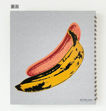 将图片加载到图库查看器，APJ Andy Warhol クロッキー帳 スクエア バナナ
