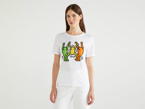 Benetton Keith Haring T恤系列白色