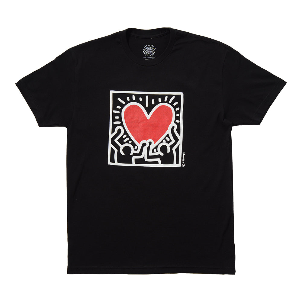 Pop Shop Holding Heart 黑色 T 恤