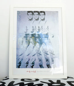 No.40  Framed Poster Warhol Size:L