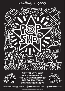 Pop Shop Tokyo Sticker sheet