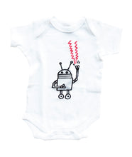Load image into gallery viewer, Pop Shop Robot Baby Romper