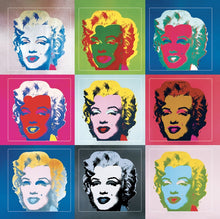 画像をギャラリービューアに読み込む, Andy Warhol Sticker Sheet