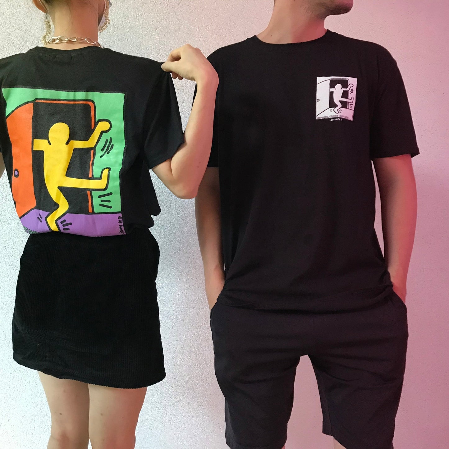 National Coming Out Day Short Sleeve T-Shirt BLACK