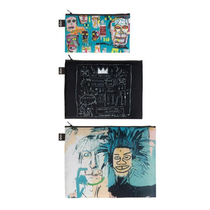 Basquiat 拉链口袋