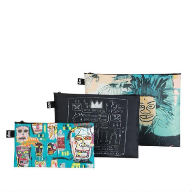 Basquiat 拉链口袋
