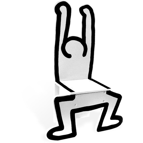 Keith Haring Chair WHITE