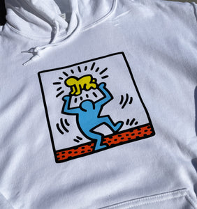 Rainbow Works Keith Haring HOODIE A (Holding Baby) KH-KH2216